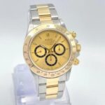 Rolex Daytona Chronographe 16523 40 mm Cadran Champagne Inversé 6 Zenith Bicolore