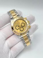Rolex Daytona Chronographe 16523 40 mm Cadran Champagne Inversé 6 Zenith Bicolore – Image 2