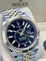 Rolex Sky-Dweller 326933 42 mm Cadran noir Bi-métal Jubilee 2022 Boîte et papiers – Image 7
