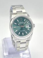 Rolex Datejust 126200 36 mm Cadran vert menthe Papiers Oyster 2024 Autocollant