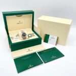 Montre Rolex Datejust 31 mm pour femme, cadran noir cannelé, 178274, boîte et papiers – Image 14