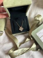 Van Cleef & Arpels Or jaune 750/1000, Nacre – Image 6