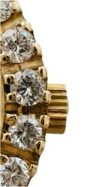 Montre manuelle Vacheron Constantin Genève Vintage en or jaune 18 carats pour femme, 22 mm – Image 6